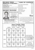 Index Map, Iowa County 2007